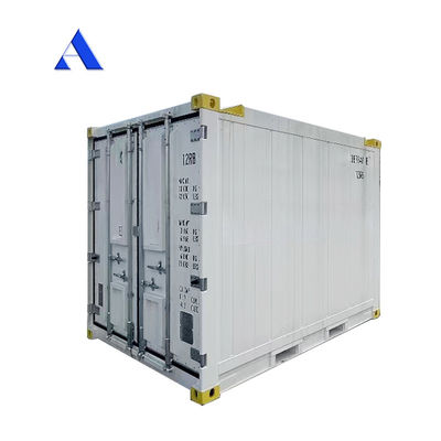 10 πόδια DNV 2.7-1 Τυποποιημένο κοντέινερ κατάψυξη Παγωμένο υπεράκτιο ψυγείο Reefer με πιστοποιητικό CSC και γωνία γροθιάς γροθιάς Max 45 βαθμούς
