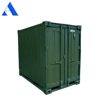 8ft x 5ft Μίνι αποθήκευση Shipping Container με διπλή πίσω πόρτα Τελική ξηρό χάλυβα / κόρτεν υλικό Εύκολο και ευπροσάρμοστο
