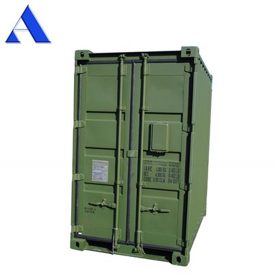 8ft x 5ft Μίνι αποθήκευση Shipping Container με διπλή πίσω πόρτα Τελική ξηρό χάλυβα / κόρτεν υλικό Εύκολο και ευπροσάρμοστο