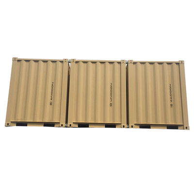 6.5ft Tricon Portable Storage Mini Box 6ft x 8ft Corten Steel Container για αποθήκευση ή αποστολή