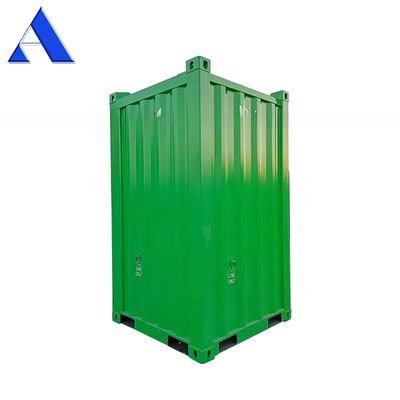6ft DNV 2.7-1 Standard Cargo Carrying Units CCU Κλειστό κουτί γεώτρησης 6 πόδια Mini Offshore Container Sling Set Προαιρετικό