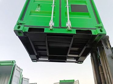 6ft DNV 2.7-1 Standard Cargo Carrying Units CCU Κλειστό κουτί γεώτρησης 6 πόδια Mini Offshore Container Sling Set Προαιρετικό
