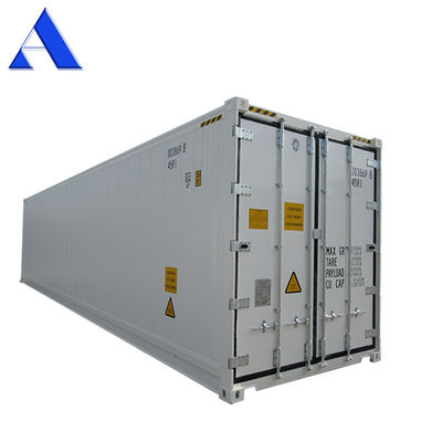 40ft Corten Steel και υλικό αλουμινίου ψυγείο δοχείο με -30 ° C / -22 ° F εσωτερική θερμοκρασία από Thermo King
