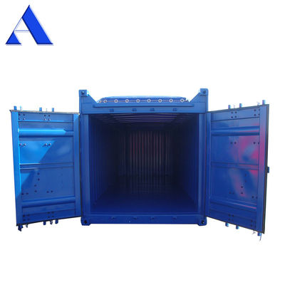 10ft DNV 2.7-1 Offshore Open Top Container με κάλυψη από σανίδα συμμορφώνεται με τις απαιτήσεις πετρελαϊκής και φυσικής πλατφόρμας στην ανοικτή θάλασσα