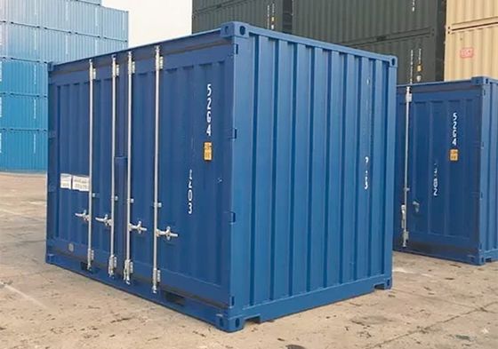 Συσκευή αποθήκευσης ξηρού φορτίου 12ft 3.6m Μεταφορικό κοντέινερ με πλευρική πόρτα και πιστοποίηση BV CSC κατασκευασμένο από χάλυβα Corten
