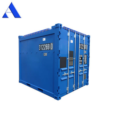 10ft DNV 2.7-1 Offshore Open Top Container με κάλυψη από σανίδα συμμορφώνεται με τις απαιτήσεις πετρελαϊκής και φυσικής πλατφόρμας στην ανοικτή θάλασσα