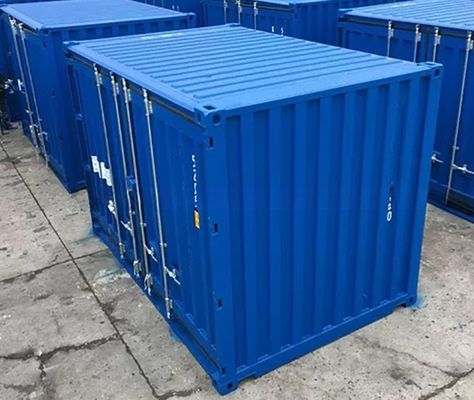 Συσκευή αποθήκευσης ξηρού φορτίου 12ft 3.6m Μεταφορικό κοντέινερ με πλευρική πόρτα και πιστοποίηση BV CSC κατασκευασμένο από χάλυβα Corten