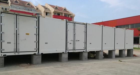 20ft 40ft κινούμενο ψυγείο κρύο αποθηκευτικό χώρο δοχείο -30 έως 30 βαθμούς Κελσίου εσωτερική θερμοκρασία έγκριση BV GL