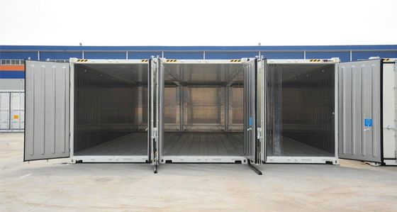20ft 40ft κινούμενο ψυγείο κρύο αποθηκευτικό χώρο δοχείο -30 έως 30 βαθμούς Κελσίου εσωτερική θερμοκρασία έγκριση BV GL