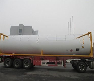 40ft ISO δεξαμενή φυσικού αερίου 52.5 CBM UN T50 για συμπιεσμένο υγροποιημένο LPG χλώριο αμμωνία υψηλής χωρητικότητας ISO δεξαμενή