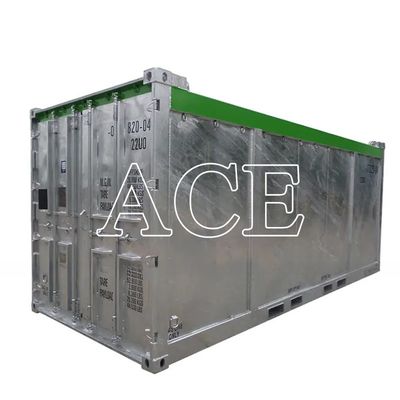 Corten-A 20ft DNV 2.7-1 Standard Open Top Hard Dry Cargo Offshore Container με πιστοποιητικό BV DNV 31cbm χωρητικότητα