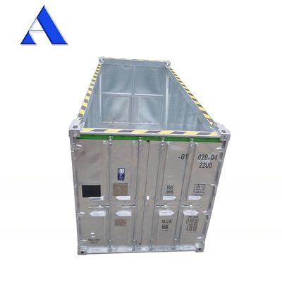 Corten-A 20ft DNV 2.7-1 Standard Open Top Hard Dry Cargo Offshore Container με πιστοποιητικό BV DNV 31cbm χωρητικότητα
