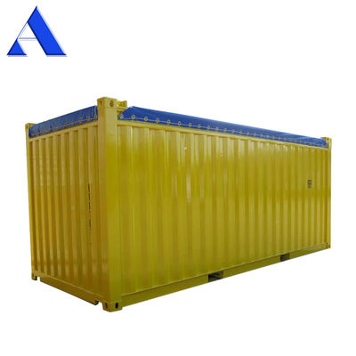 20ft Soft Open Top Dry Cargo Offshore Container CSC Πιστοποιημένο για τη μεταφορά πετρελαίου και φυσικού αερίου από υπεράκτια πλατφόρμα