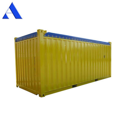 20ft Soft Open Top Dry Cargo Offshore Container CSC Πιστοποιημένο για τη μεταφορά πετρελαίου και φυσικού αερίου από υπεράκτια πλατφόρμα