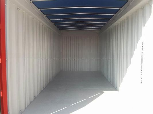 31 κυβικά μέτρα χωρητικότητας ανοιχτό κοντέινερ για ξηρή αποθήκευση στην ανοικτή θάλασσα σε χάλυβα και Corten Steel BV
