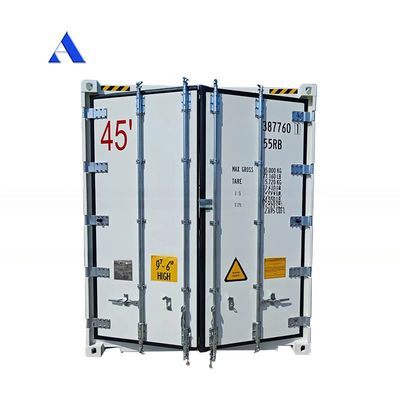 13114 x 2274 x 2554 mm Εσωτερικές διαστάσεις 45ft High Cube Thermo King ψυγείο ψυγείο Ψυχρό δωμάτιο με πιστοποιητικό BV