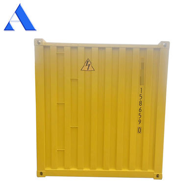 6058 x 2438 x 2896 mm DNV 2.7-1 Τυπική ανοικτή πλευρική πόρτα υψηλή κύβος υπεράκτια δοχείο με χάλυβα Corten και πλευρική πόρτα ανοίγματος