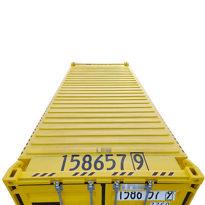 6058 x 2438 x 2896 mm DNV 2.7-1 Τυπική ανοικτή πλευρική πόρτα υψηλή κύβος υπεράκτια δοχείο με χάλυβα Corten και πλευρική πόρτα ανοίγματος
