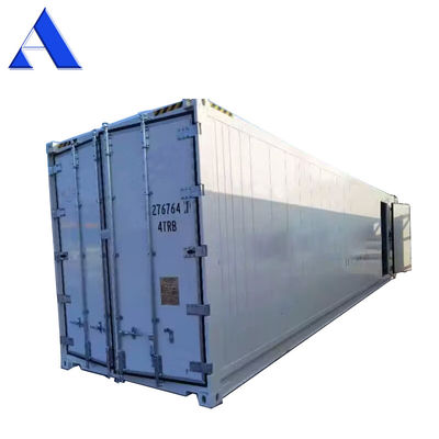 40ft Ψυγείο Iso Container με μέγιστο ωφέλιμο φορτίο 27580KG 28.4CBM χωρητικότητα διπλή θερμοκρασία Reefer ψυγείο και ψυγείο
