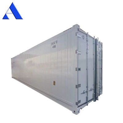 40ft Ψυγείο Iso Container με μέγιστο ωφέλιμο φορτίο 27580KG 28.4CBM χωρητικότητα διπλή θερμοκρασία Reefer ψυγείο και ψυγείο