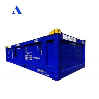 20ft DNV2.7-1 Κοντέινερ μισού ύψους υπεράκτιων φορτίων με χωρητικότητα 14,00 cbm Πρότυπο σχεδιασμού ISO10855