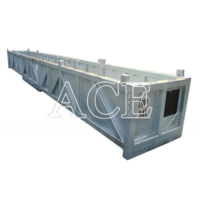 Μέγιστο ωφέλιμο φορτίο 12000KGS 39ft έως 76ft Ζυγισμένο LR Πιστοποιημένο DNV 2.7-1 Standard Open Top DNV Offshore Cargo Basket