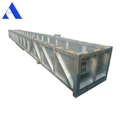Μέγιστο ωφέλιμο φορτίο 12000KGS 39ft έως 76ft Ζυγισμένο LR Πιστοποιημένο DNV 2.7-1 Standard Open Top DNV Offshore Cargo Basket