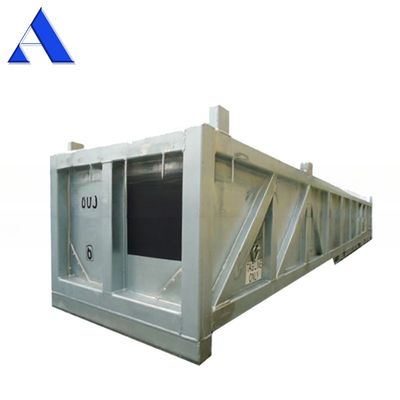 Μέγιστο ωφέλιμο φορτίο 12000KGS 39ft έως 76ft Ζυγισμένο LR Πιστοποιημένο DNV 2.7-1 Standard Open Top DNV Offshore Cargo Basket