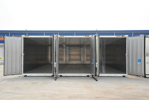 Κτίριο 40ft Reefer Κωνέταρα 40HQ Ψυχρό δωμάτιο Αποθήκευση Πιστοποιημένο CSC χάλυβα και επίπεδο πάτωμα