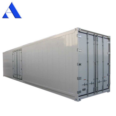 40ft ανοιχτή πλευρά πόρτα ψυγείο Reefer κοντέινερ Το τέλειο κοντέινερ για τη μεταφορά φρέσκων αγαθών