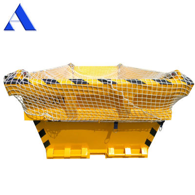 13ft DNV 2.7-1 Standard Steel Container Boat Offshore Drilling Waste Skip BV Πιστοποιημένο μήκος 13ft Στροφή ανύψωσης 45C