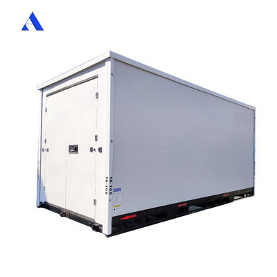 Ζυγισμένο 3m 4m 6m 20ft Flat Pack κινητή αποθήκευση φορητή αναδιπλούμενη αυτο αποθήκευση δοχείο για την αποδοτικότητα του χώρου