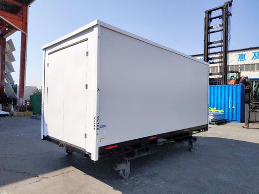 Ζυγισμένο 3m 4m 6m 20ft Flat Pack κινητή αποθήκευση φορητή αναδιπλούμενη αυτο αποθήκευση δοχείο για την αποδοτικότητα του χώρου