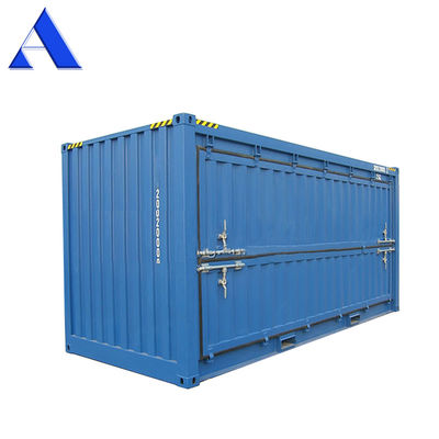 20ft Side Door Steel Dry Container ABS Ventilate Cover Double Swing High Cube Shipping Container με άνοιγμα 20 ποδιών