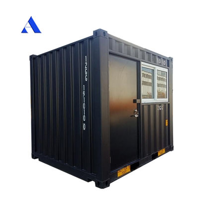 8ft 10ft Μικρό μέγεθος Μίνι Prefab Μονδική κινητή αποθήκευση Ναυτιλιακό κοντέινερ Γραφείο Κατασκευασμένο με πιστοποίηση CSC