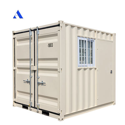 8ft 10ft Μικρό μέγεθος Μίνι Prefab Μονδική κινητή αποθήκευση Ναυτιλιακό κοντέινερ Γραφείο Κατασκευασμένο με πιστοποίηση CSC