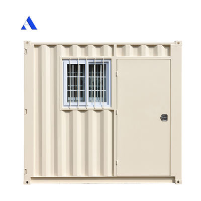 8ft 10ft Μικρό μέγεθος Μίνι Prefab Μονδική κινητή αποθήκευση Ναυτιλιακό κοντέινερ Γραφείο Κατασκευασμένο με πιστοποίηση CSC
