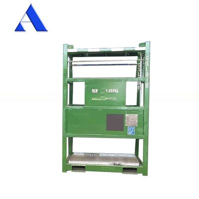 Προσαρμοσμένο 550GAL DNV 2.7-1 Standard Offshore Steel IBC δεξαμενόπλοιο με συνθήκη θήκους ανύψωσης πιστοποιημένο από CSC και BV