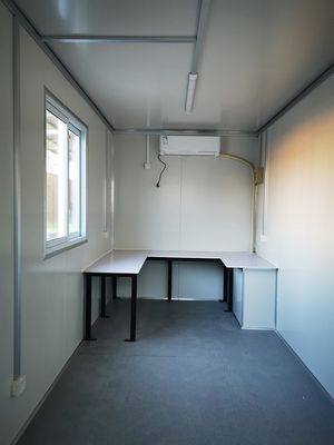 8ft 10ft Μικρό μέγεθος Μίνι Prefab Μονδική κινητή αποθήκευση Ναυτιλιακό κοντέινερ Γραφείο Κατασκευασμένο με πιστοποίηση CSC
