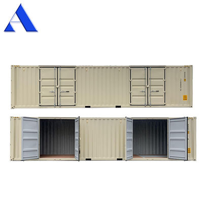 40ft High Cube Open Side Shipping Container με 12192 x 2438 x 2896 mm Εξωτερικές διαστάσεις και προσαρμόσιμα χαρακτηριστικά