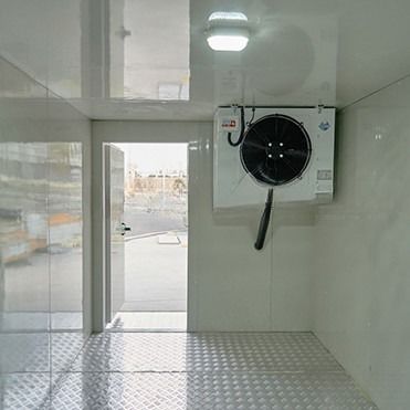 R134a/R404A Ψυκτικό 12m Μέγεθος 60 τ.μ. 40ft Ψυγείο Κωνέλι Reefer Ψυχρό θάλαμο Αποθήκευση Ανθεκτικό Αλουμίνιο T-Bar πάτωμα