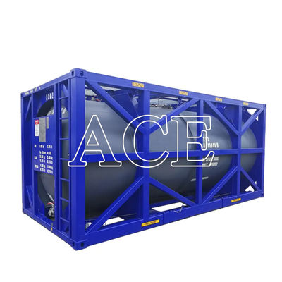 16000L DNV 2.7-1 Τυποποιημένο 20ft Frame UN T11 Ατσάλι Tote Offshore Tank Container για Διεθνή Μεταφορά