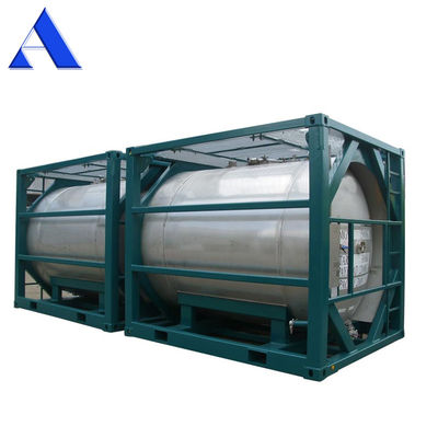 16000L DNV 2.7-1 Τυποποιημένο 20ft Frame UN T11 Ατσάλι Tote Offshore Tank Container για Διεθνή Μεταφορά