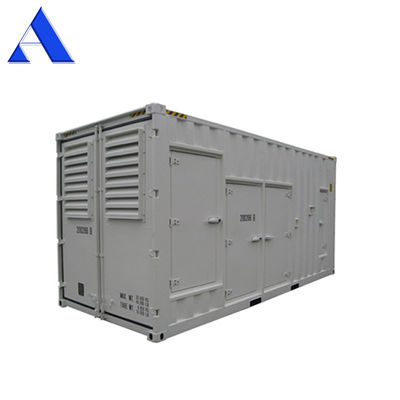 20ft 40ft Απομονωμένο Κωνσταντίνο Genset Κεραμίδας Ελαφρυωμένο Μείωση θορύβου πιστοποιημένο από CSC Ιδανικό για φόρτωση και αποστολή