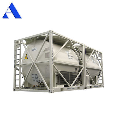 16000L DNV 2.7-1 Τυποποιημένο 20ft Frame UN T11 Ατσάλι Tote Offshore Tank Container για Διεθνή Μεταφορά