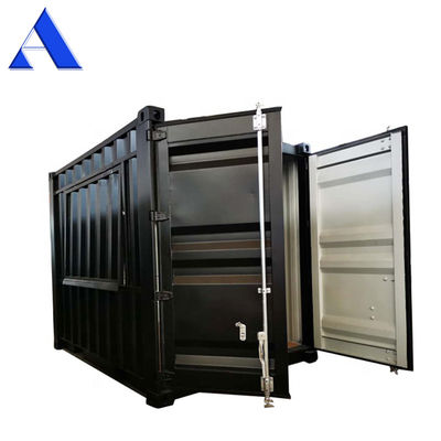 Κίος 10ft Shipping Container Καφετέρια Custom Made Movable Bar Καφετέρια με πάτωμα πλακέ
