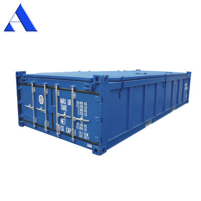 20ft Half Height Soft Open Top Container με κάλυψη οροφής από σανίδα BV Certified High Capacity Bulk Ore Storage Solution