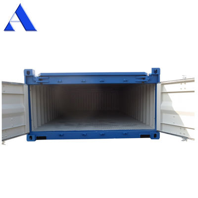 20ft Half Height Soft Open Top Container με κάλυψη οροφής από σανίδα BV Certified High Capacity Bulk Ore Storage Solution