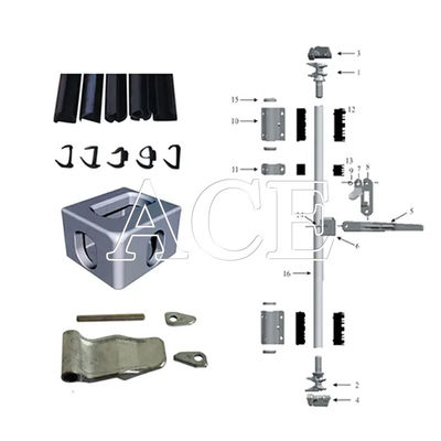 Επαγγελματίας ISO Marine 20ft 40ft Shipping Container ανταλλακτικά και αξεσουάρ με σκληρό ξύλινο υλικό δαπέδου