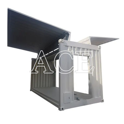 SPA-H Corten-A 20ft Ηλεκτρική υδραυλική πτέρυγα Flying άνοιγμα ξηρά εμπορευματικό κοντέινερ πλευρική πόρτα με πλευρική ανοικτή σχεδίαση